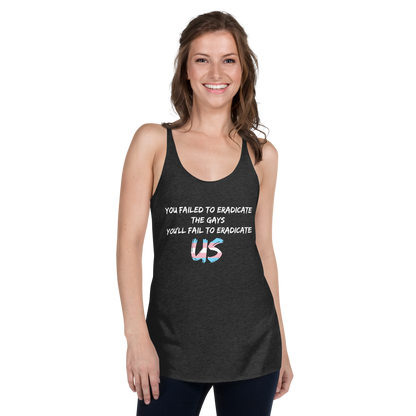 Fail To Eradicate Us Women's Racerback Tank