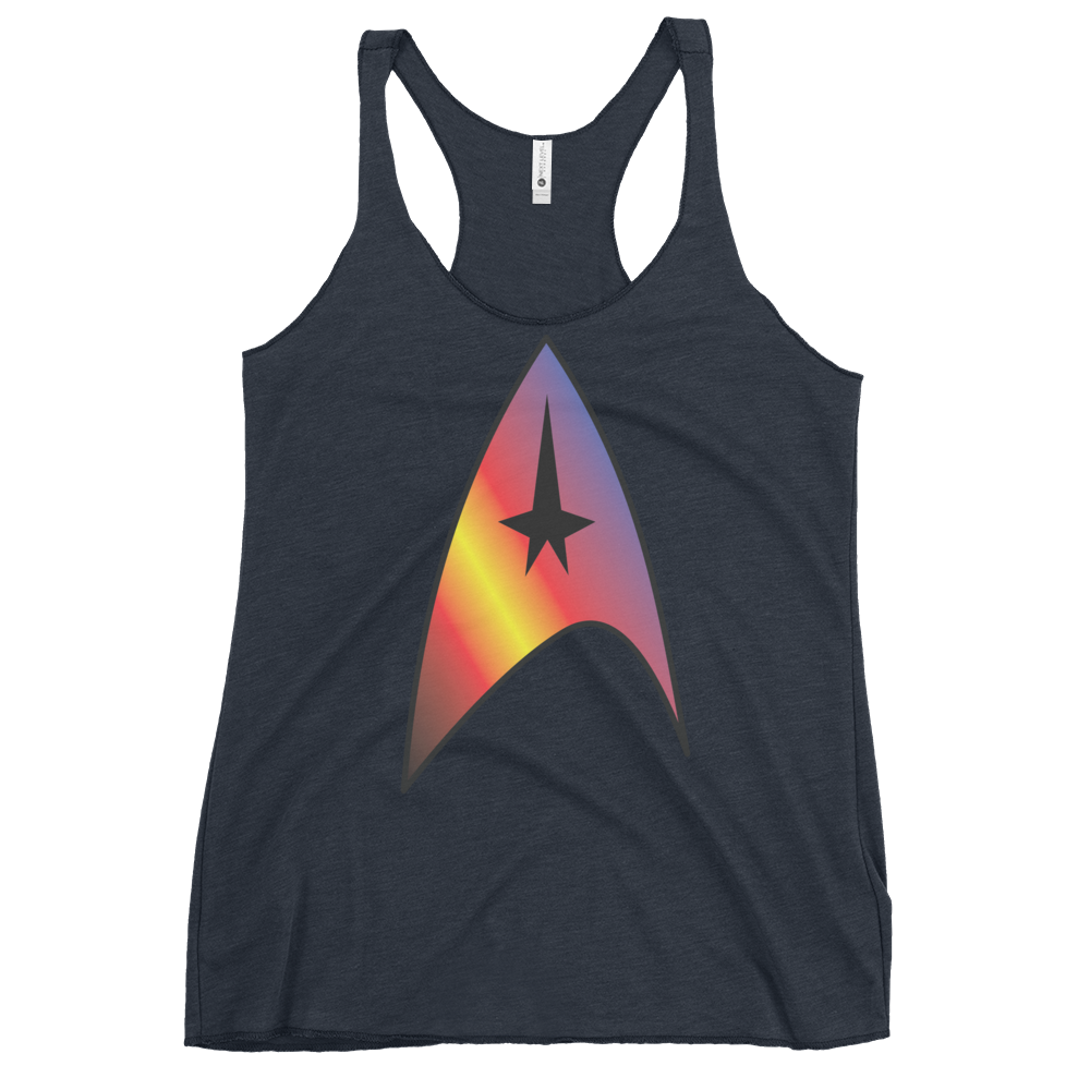 Starfleet Insignia - Polyamory Pride Women's Racerback Tank