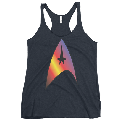 Starfleet Insignia - Polyamory Pride Women's Racerback Tank