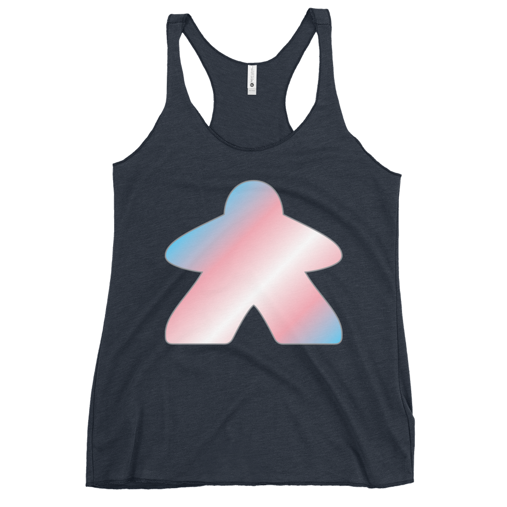 Queerple - Transgender Pride Women's Racerback Tank