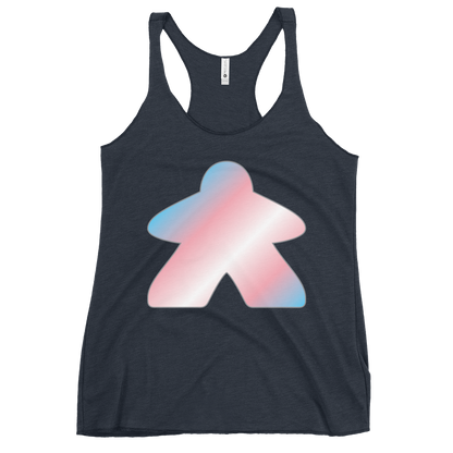 Queerple - Transgender Pride Women's Racerback Tank