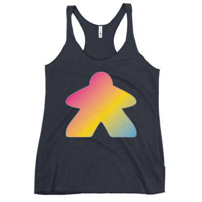 Queerple - Pansexual Pride Women's Racerback Tank