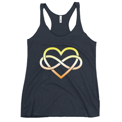 Polyamory Infinity Heart - Maverique Women's Racerback Tank