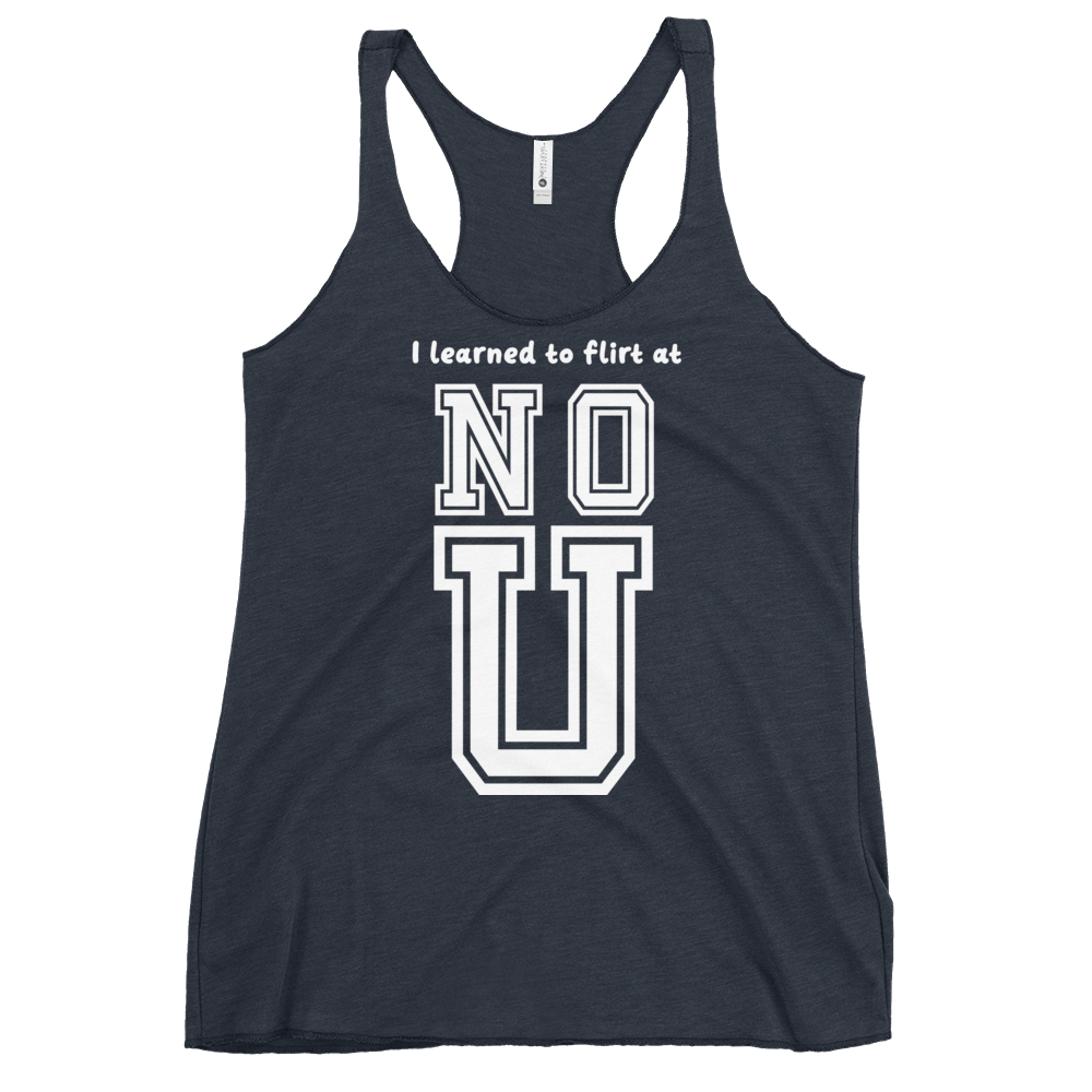 NO U Women's Racerback Tank