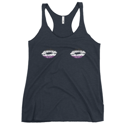 Ace Boob Kisses Women's Racerback Tank