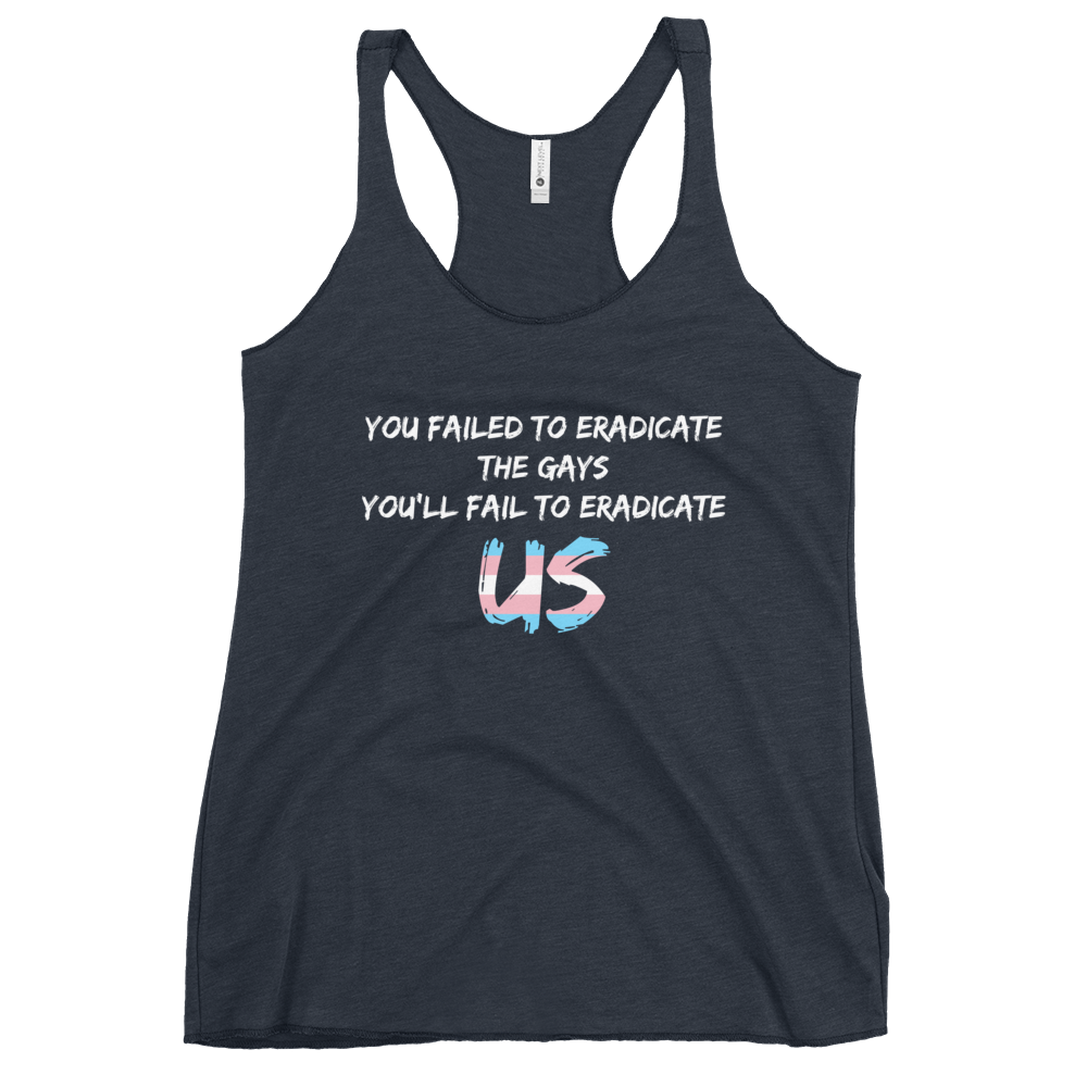 Fail To Eradicate Us Women's Racerback Tank