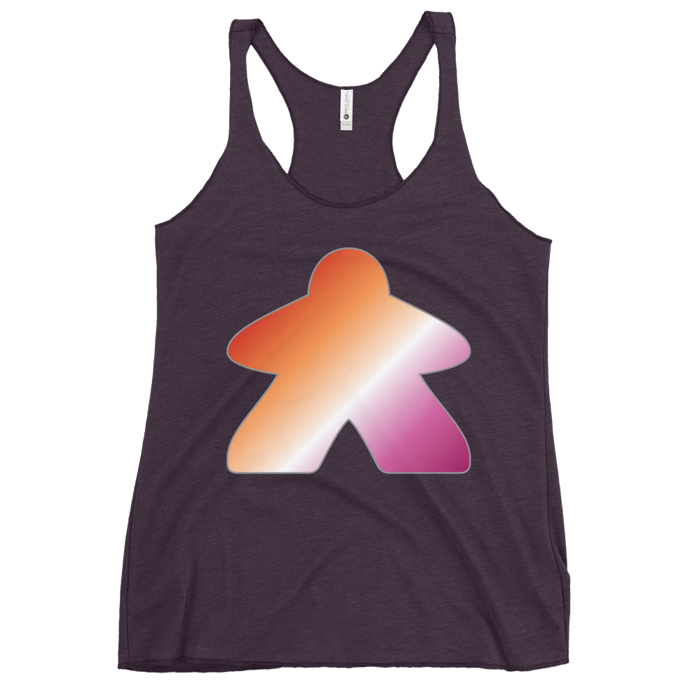 Queerple - Lesbian Pride Women's Racerback Tank