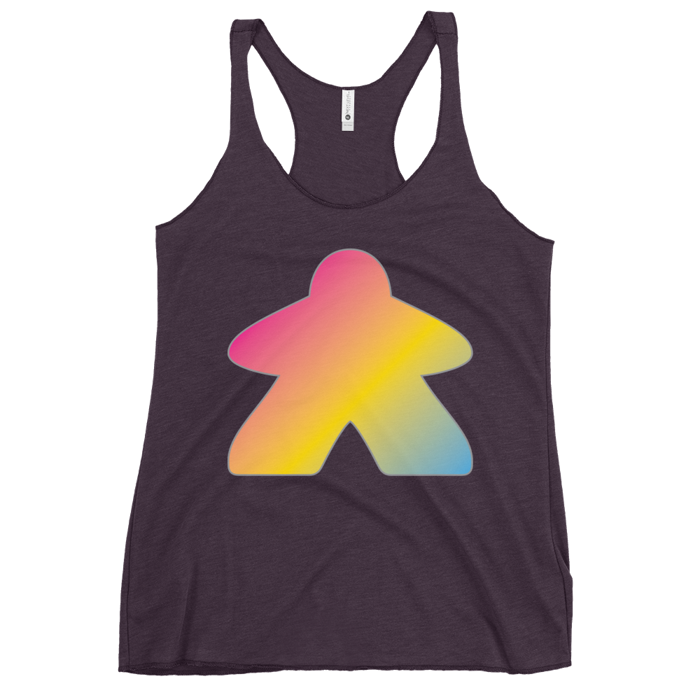 Queerple - Pansexual Pride Women's Racerback Tank