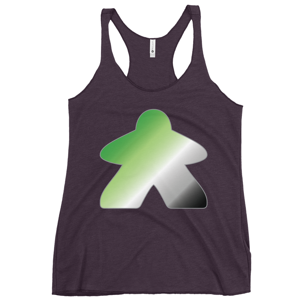 Queerple - Aromantic Pride Women's Racerback Tank