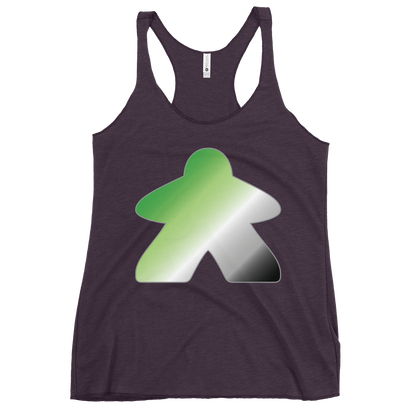 Queerple - Aromantic Pride Women's Racerback Tank