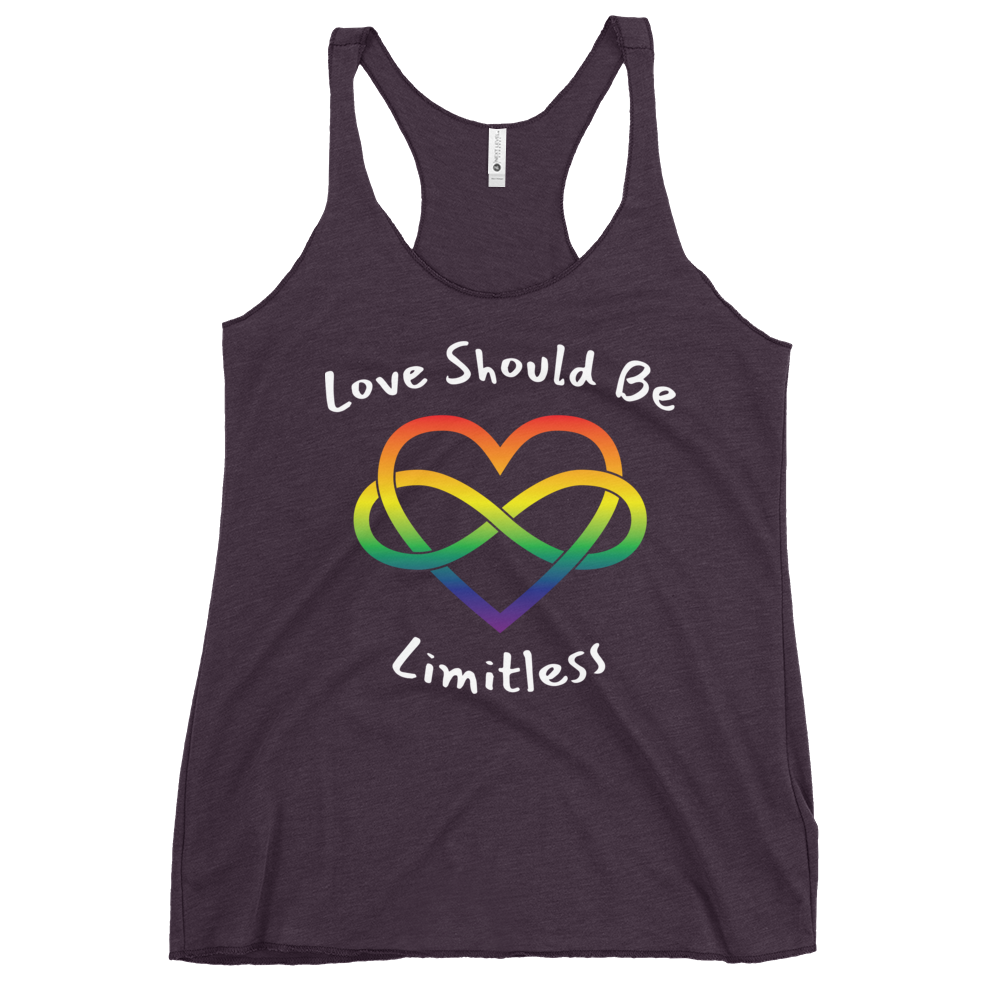 Love Should Be Limitless Women's Racerback Tank