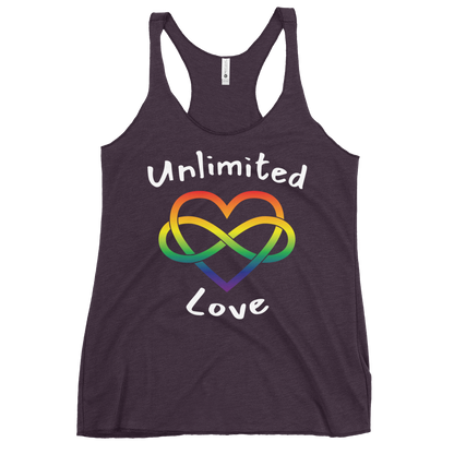 Unlimited Love Women's Racerback Tank