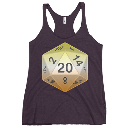 Pride Dice - Maverique Women's Racerback Tank