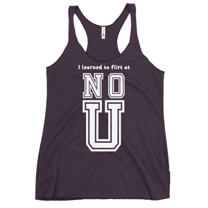 NO U Women's Racerback Tank