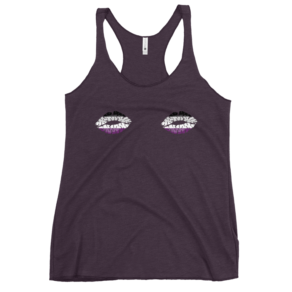 Ace Boob Kisses Women's Racerback Tank