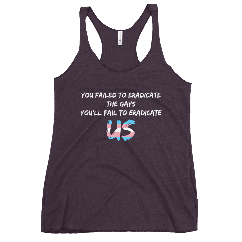 Fail To Eradicate Us Women's Racerback Tank