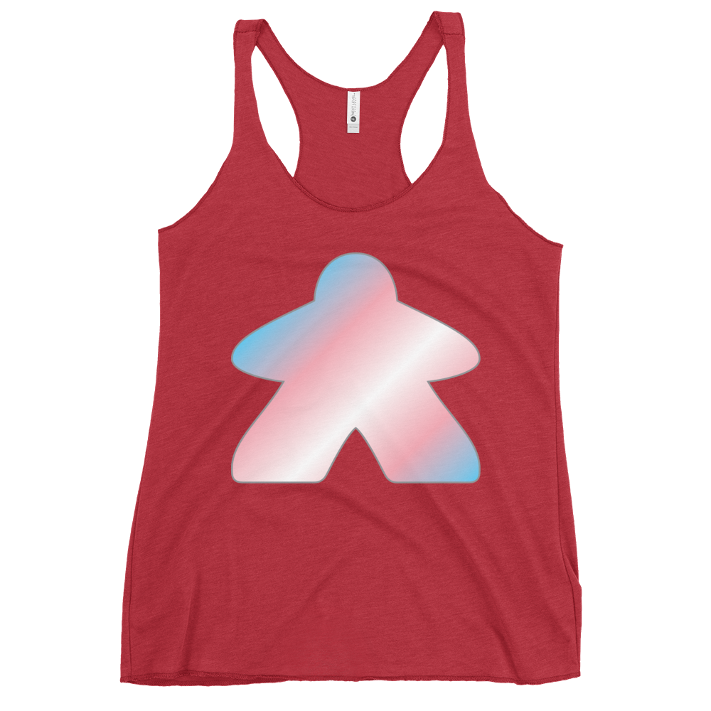 Queerple - Transgender Pride Women's Racerback Tank