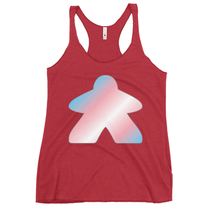 Queerple - Transgender Pride Women's Racerback Tank