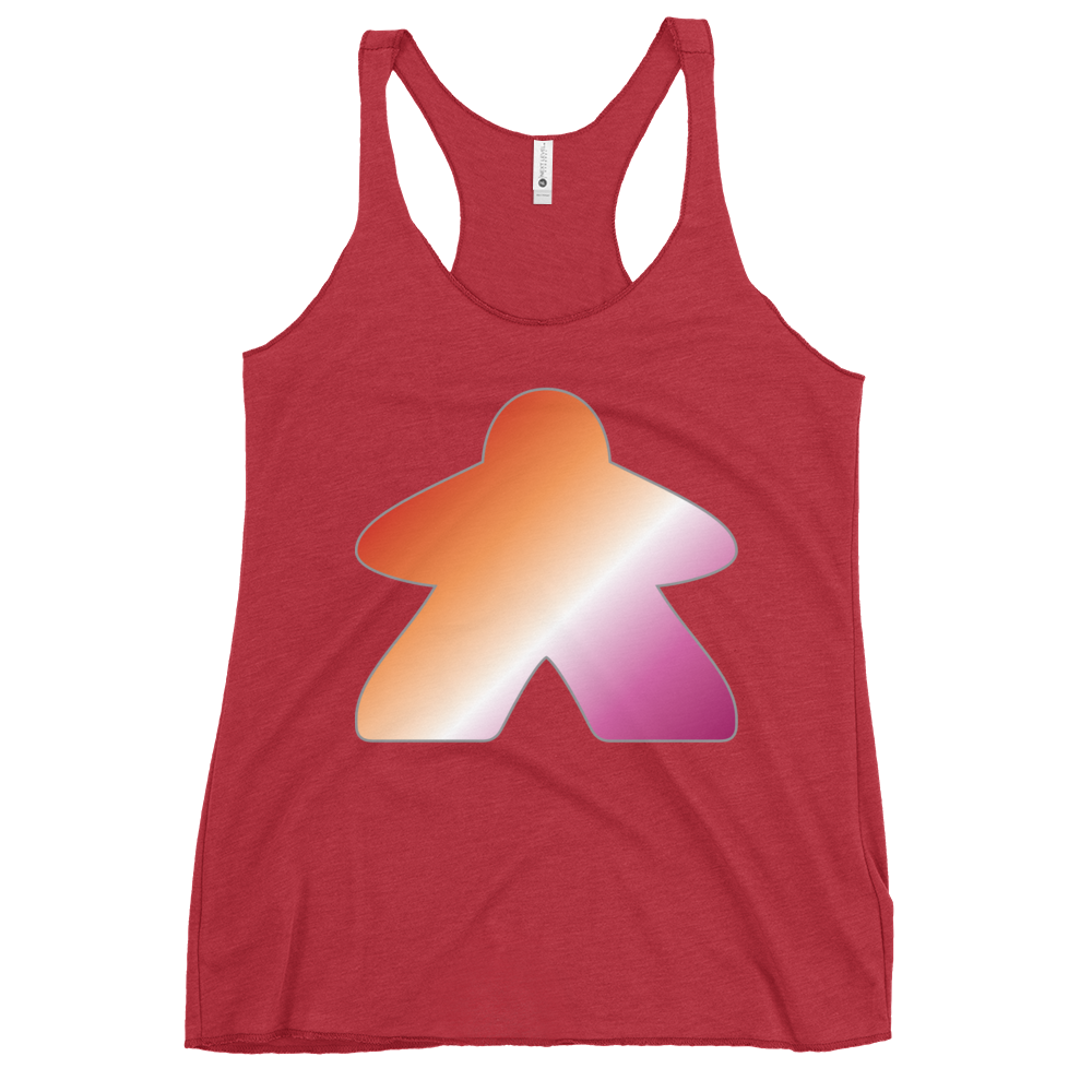 Queerple - Lesbian Pride Women's Racerback Tank