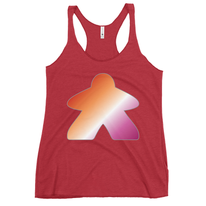 Queerple - Lesbian Pride Women's Racerback Tank