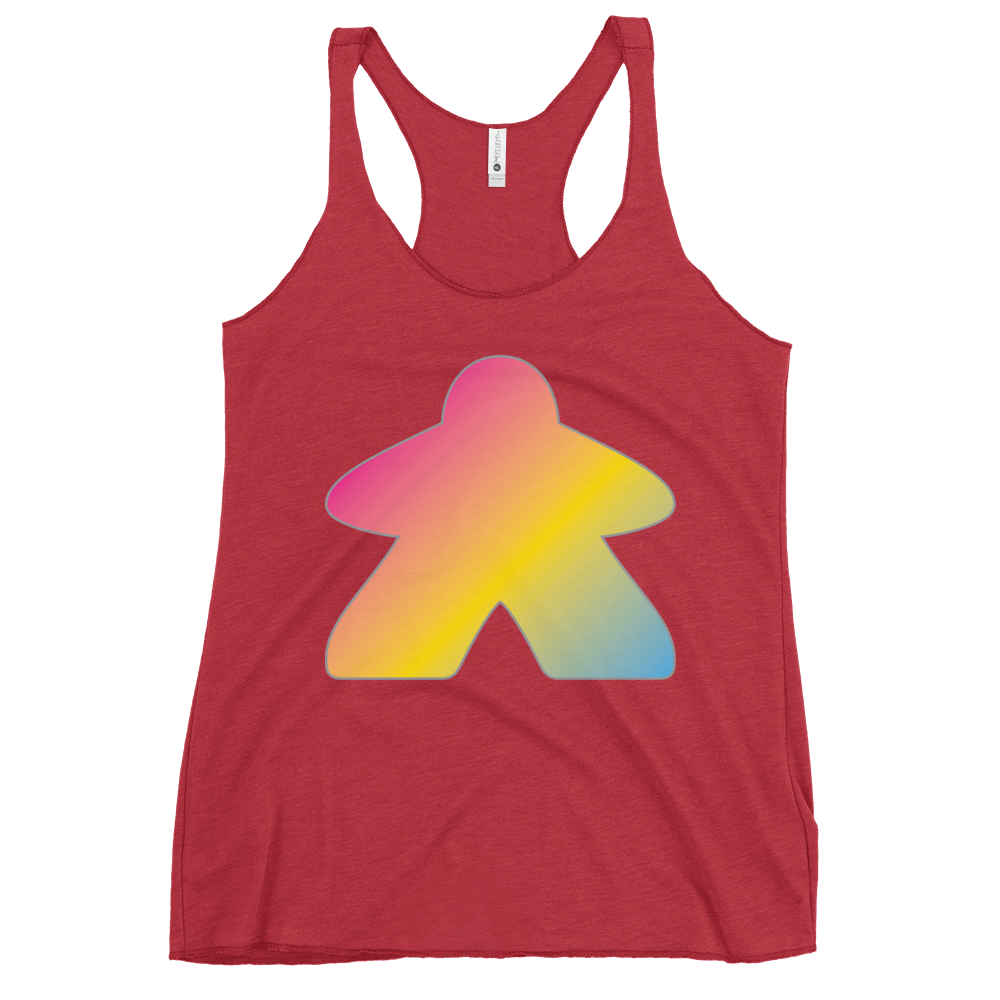 Queerple - Pansexual Pride Women's Racerback Tank