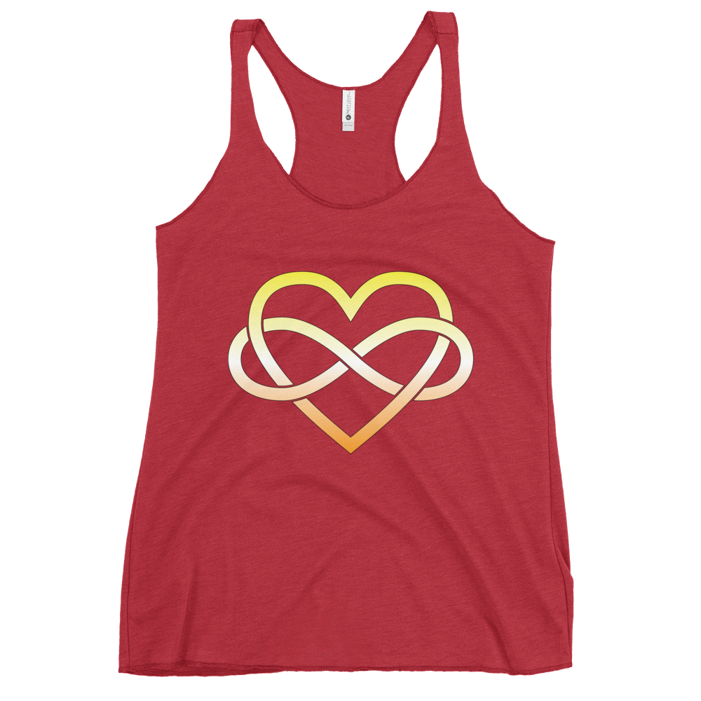 Polyamory Infinity Heart - Maverique Women's Racerback Tank