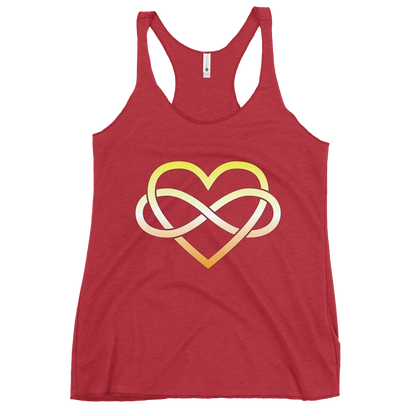 Polyamory Infinity Heart - Maverique Women's Racerback Tank