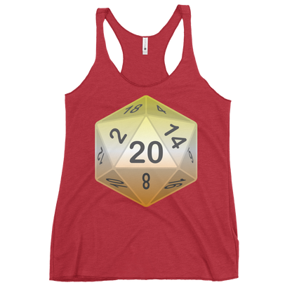 Pride Dice - Maverique Women's Racerback Tank