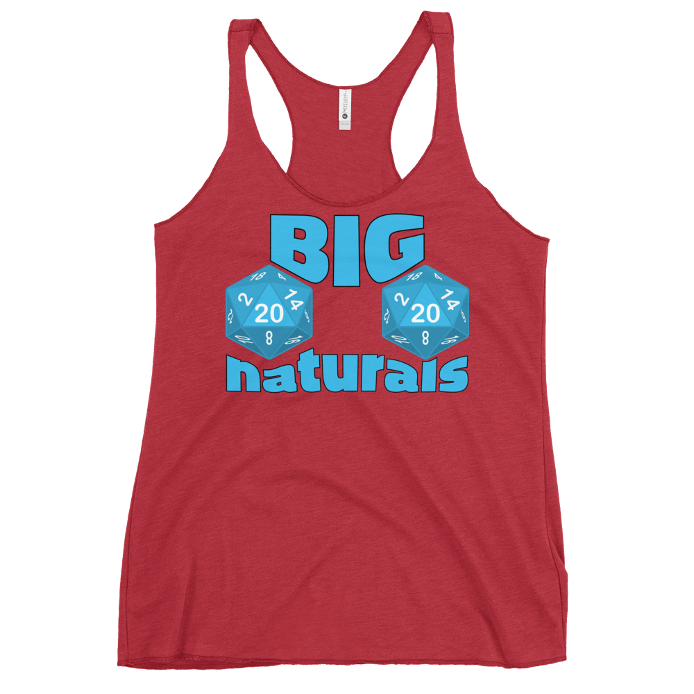 Big Naturals Women's Racerback Tank