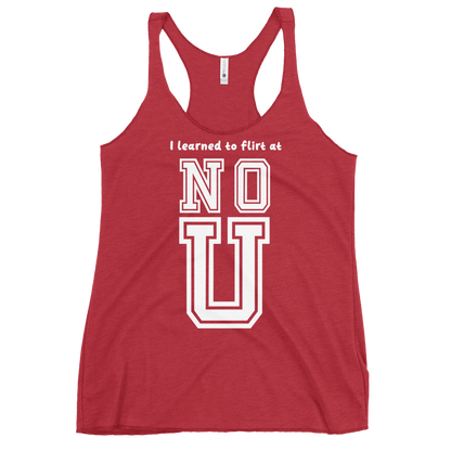 NO U Women's Racerback Tank