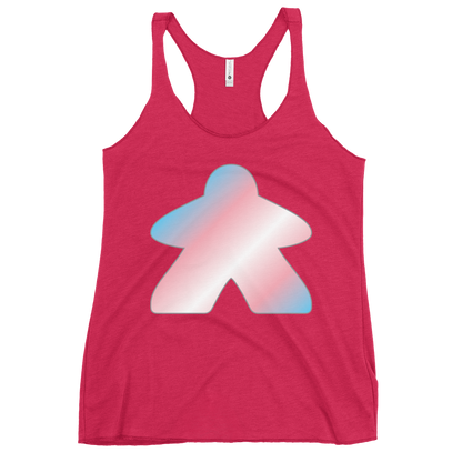 Queerple - Transgender Pride Women's Racerback Tank