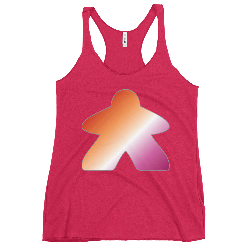 Queerple - Lesbian Pride Women's Racerback Tank