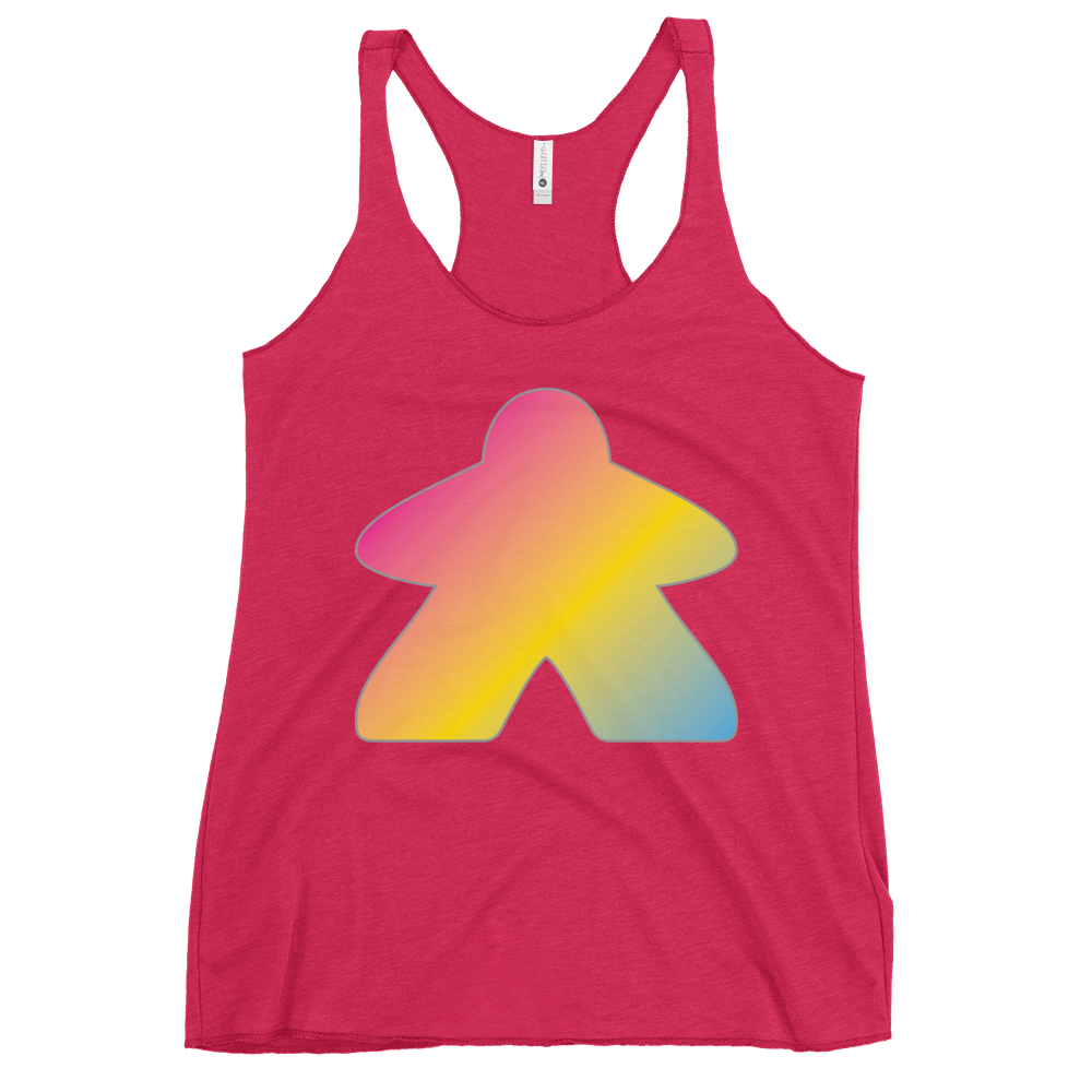 Queerple - Pansexual Pride Women's Racerback Tank