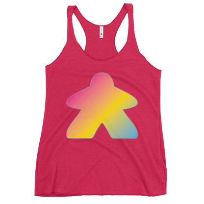 Queerple - Pansexual Pride Women's Racerback Tank