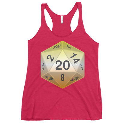 Pride Dice - Maverique Women's Racerback Tank