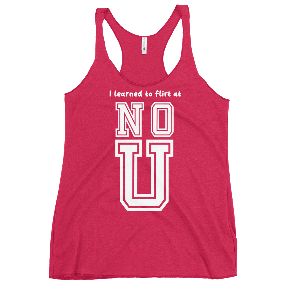 NO U Women's Racerback Tank