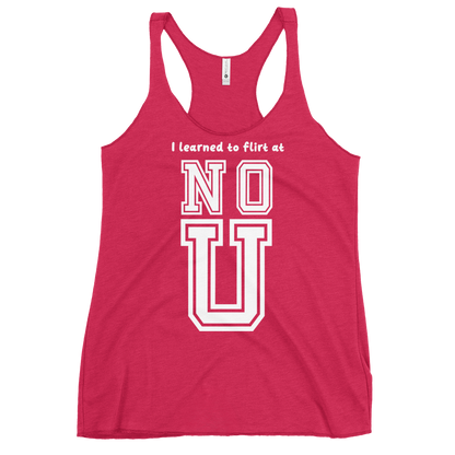 NO U Women's Racerback Tank