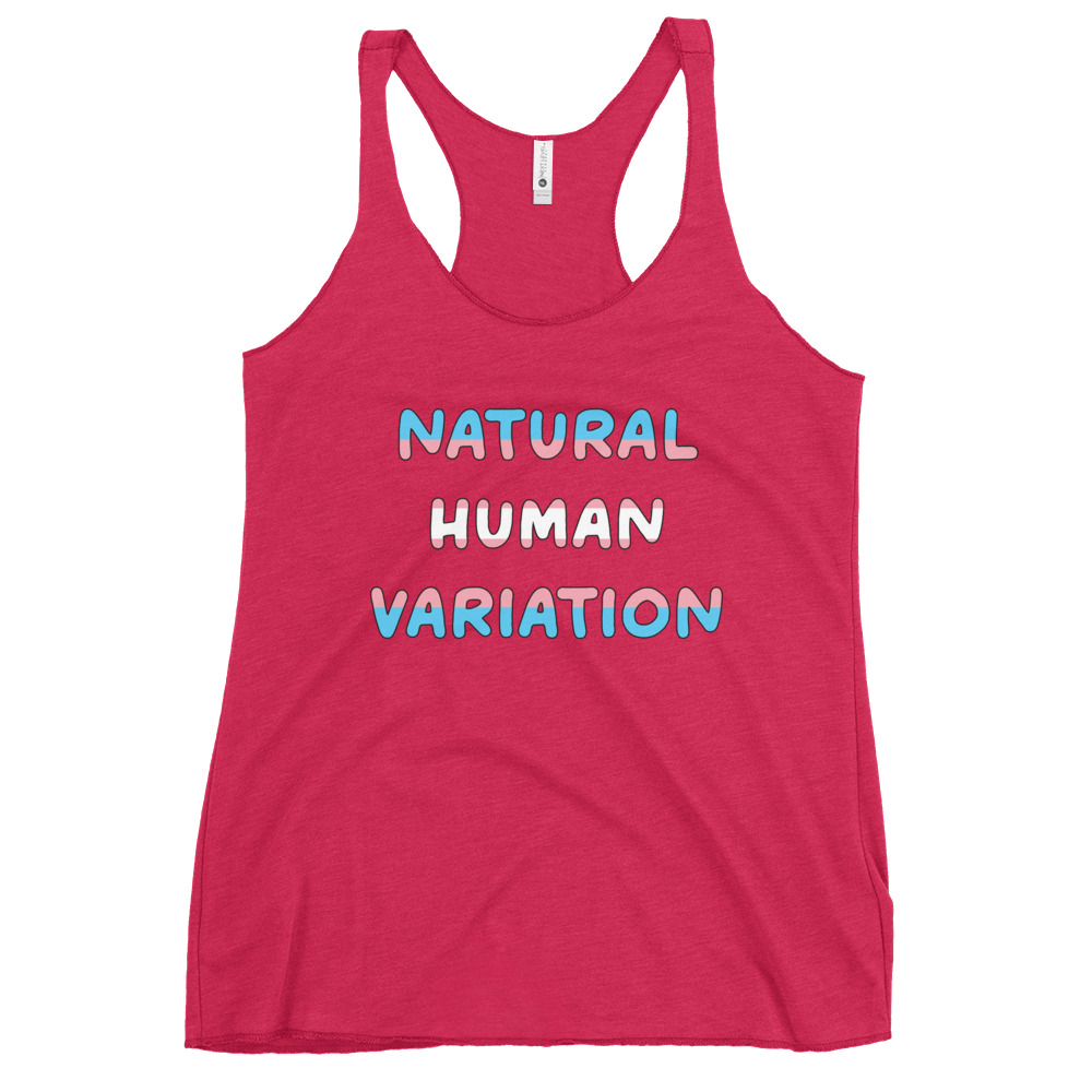 Natural Human Variation Women's Racerback Tank