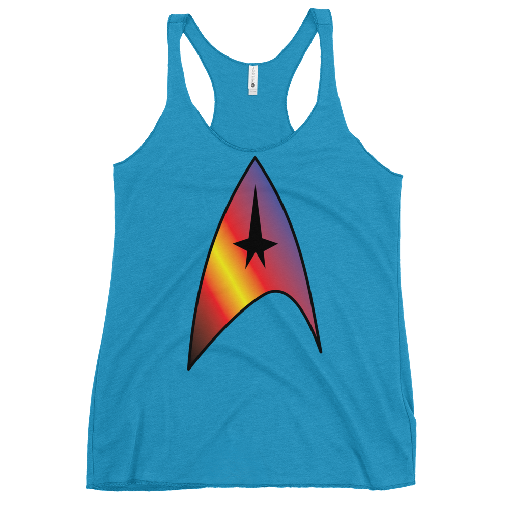 Starfleet Insignia - Polyamory Pride Women's Racerback Tank