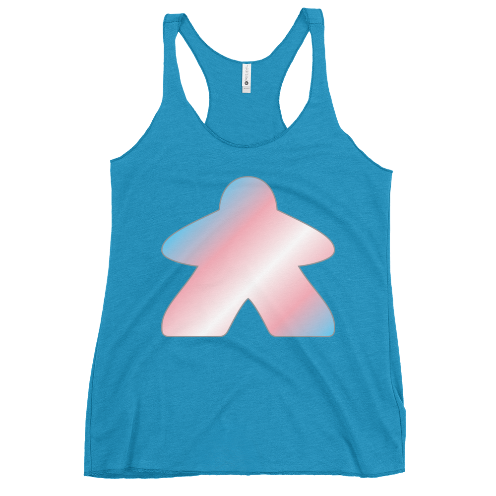 Queerple - Transgender Pride Women's Racerback Tank