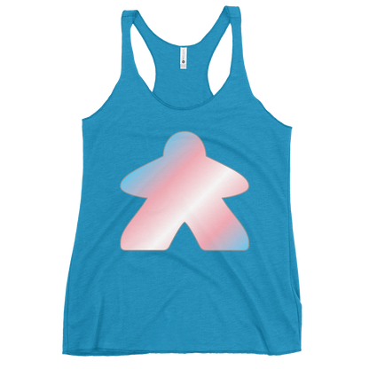 Queerple - Transgender Pride Women's Racerback Tank