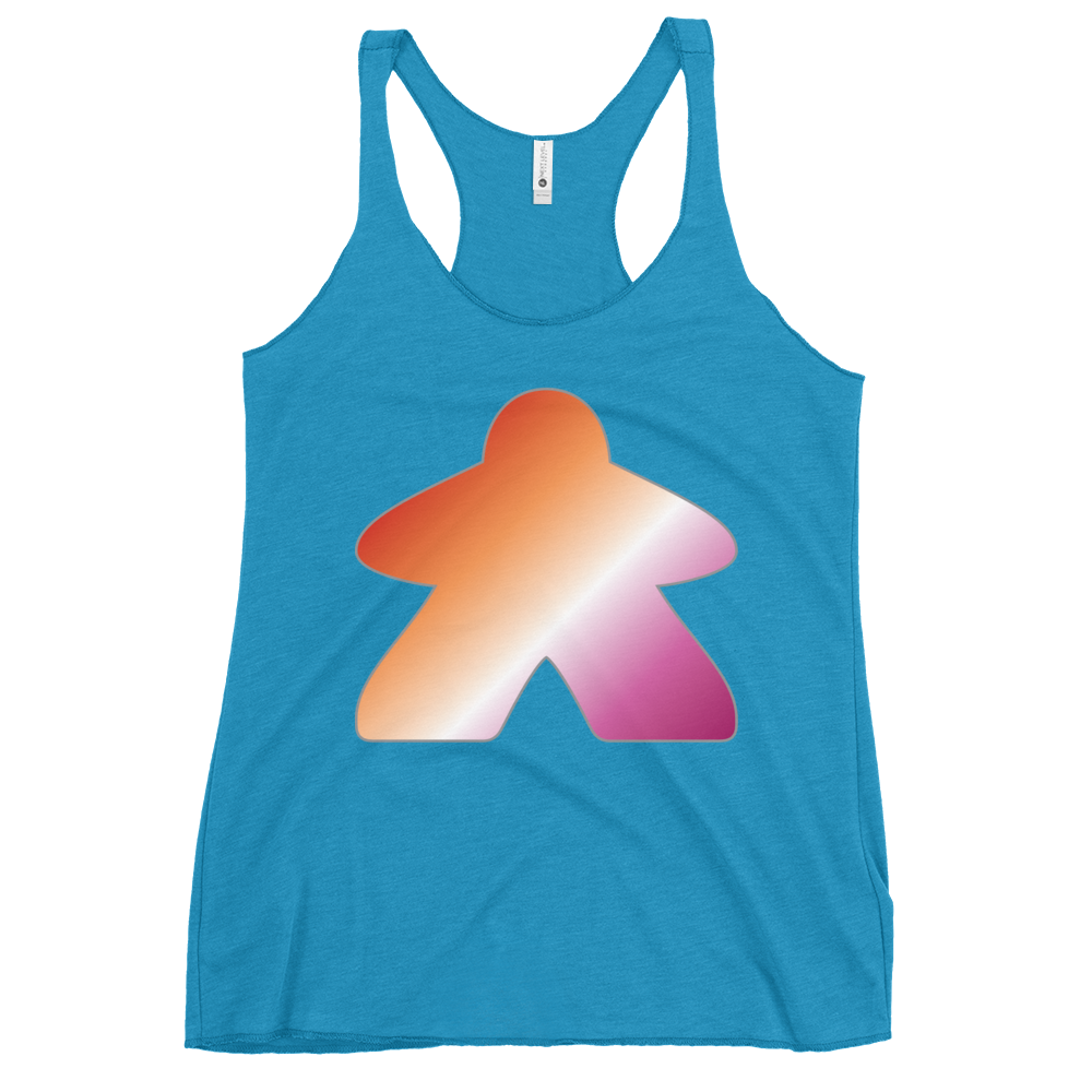 Queerple - Lesbian Pride Women's Racerback Tank