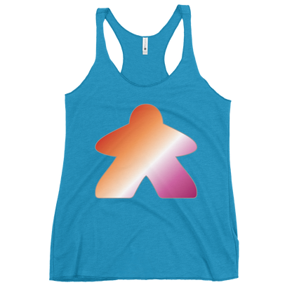 Queerple - Lesbian Pride Women's Racerback Tank