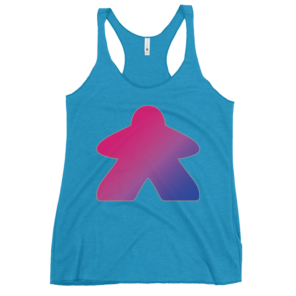 Queerple - Bisexual Pride Women's Racerback Tank