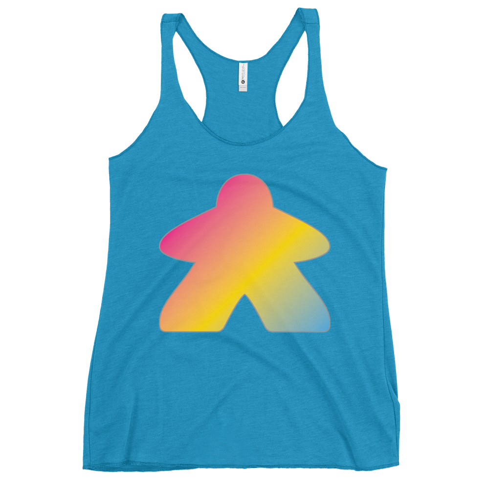 Queerple - Pansexual Pride Women's Racerback Tank