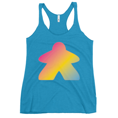 Queerple - Pansexual Pride Women's Racerback Tank