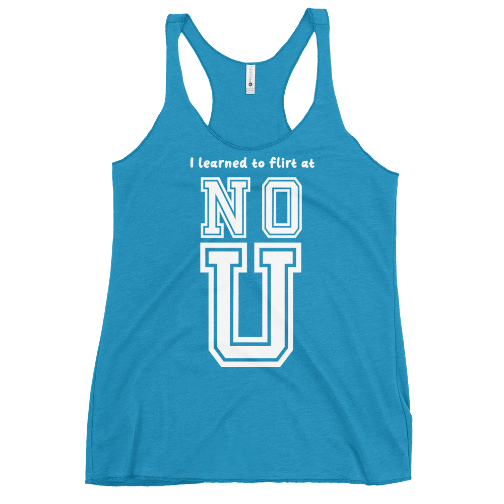 NO U Women's Racerback Tank