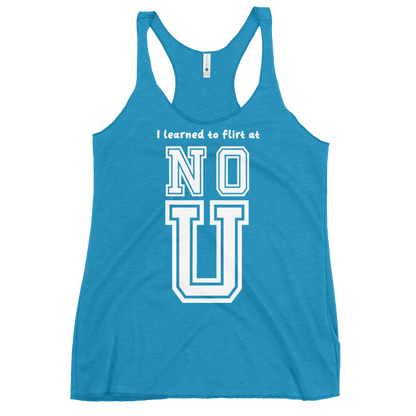 NO U Women's Racerback Tank